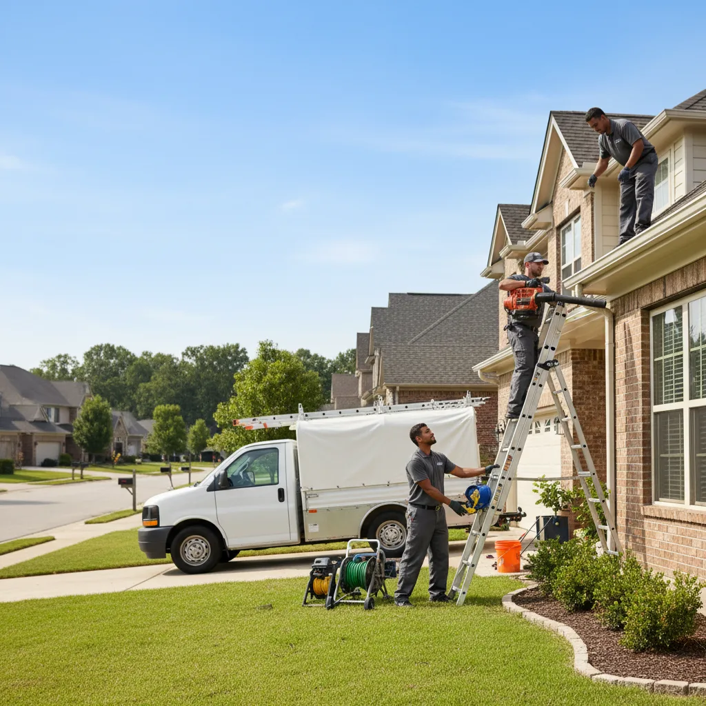 Home Gutter Service in Oakwood, GA near me